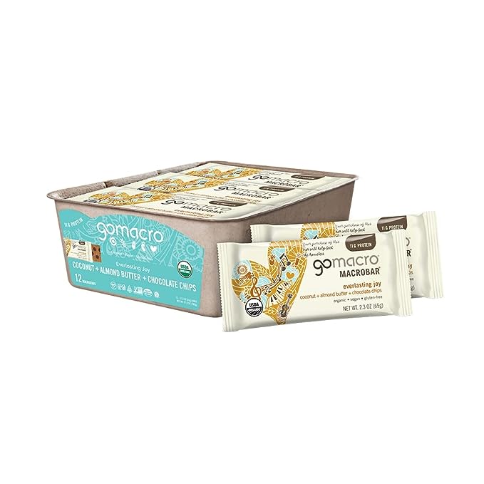 [22731] GoMacro Coconut Almond Butter & Chocolate Chip 12ct 2.3oz
