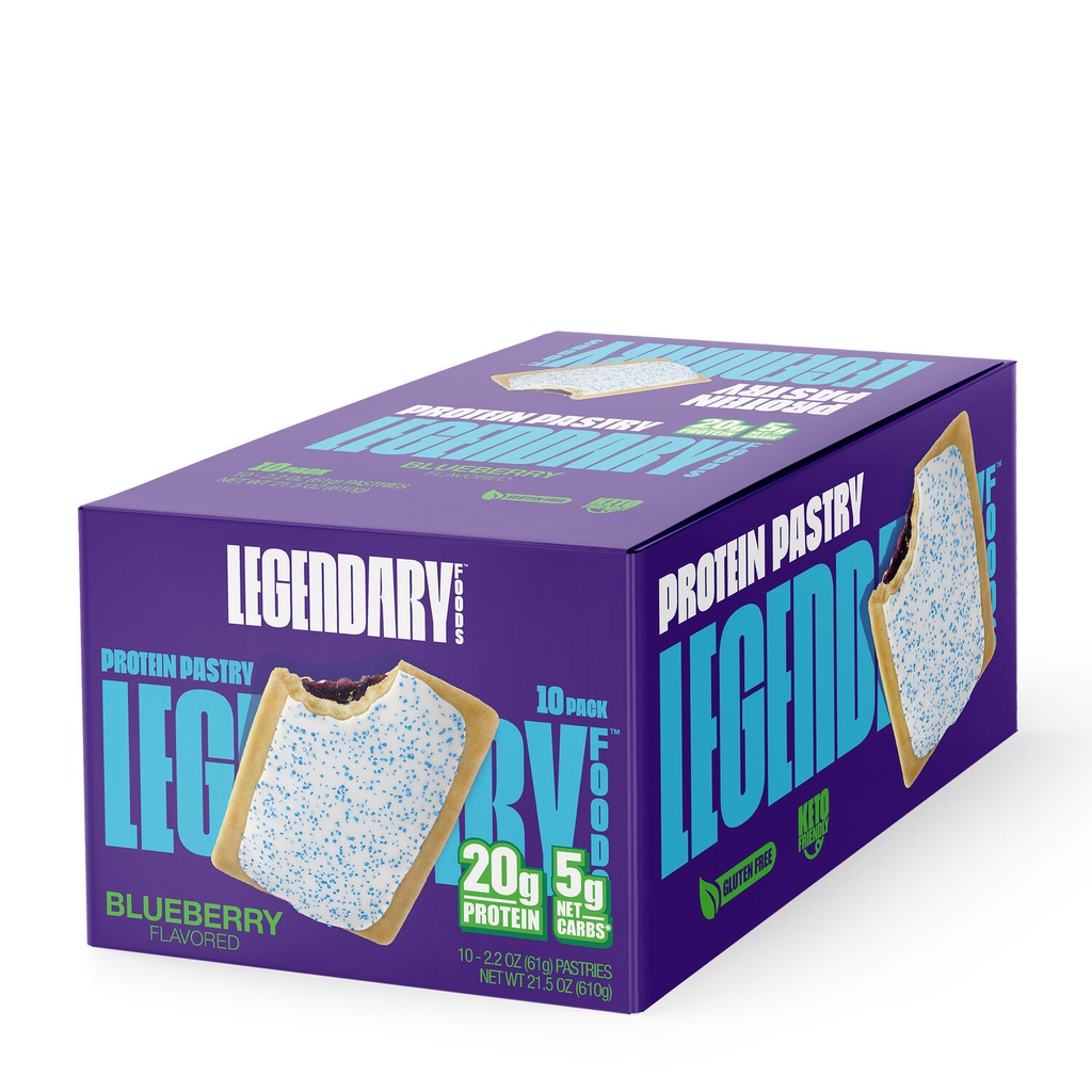 Legendary Pastry Blueberry 10ct 2.2oz