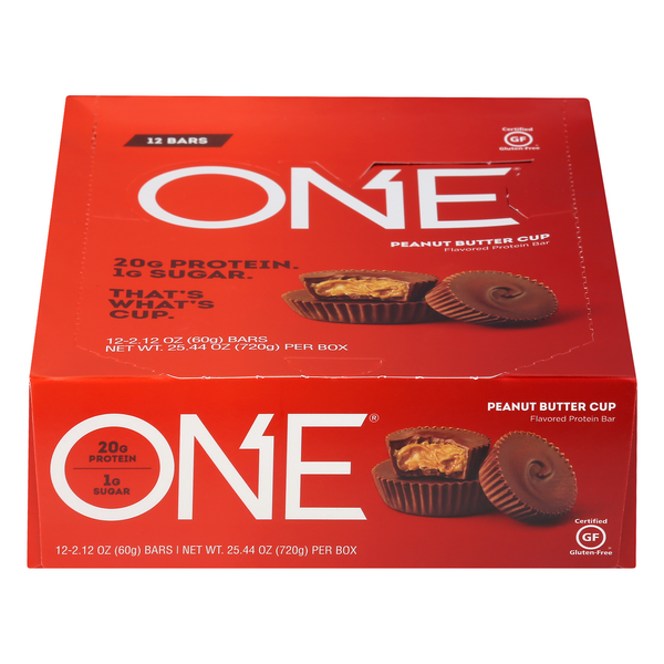 ONE Peanut Butter Cups Bar 12ct 2.12oz