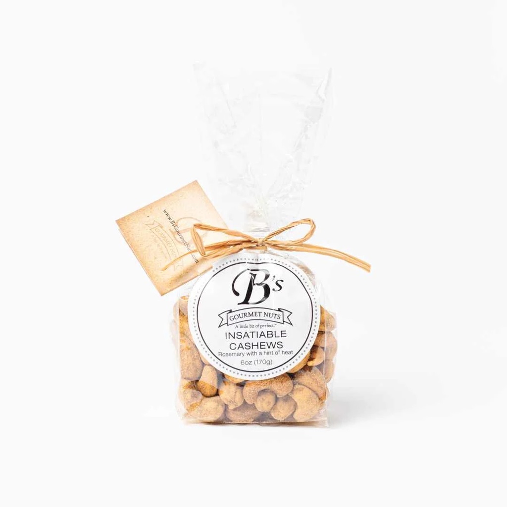 B's Insatiable Cashews 10ct 6oz