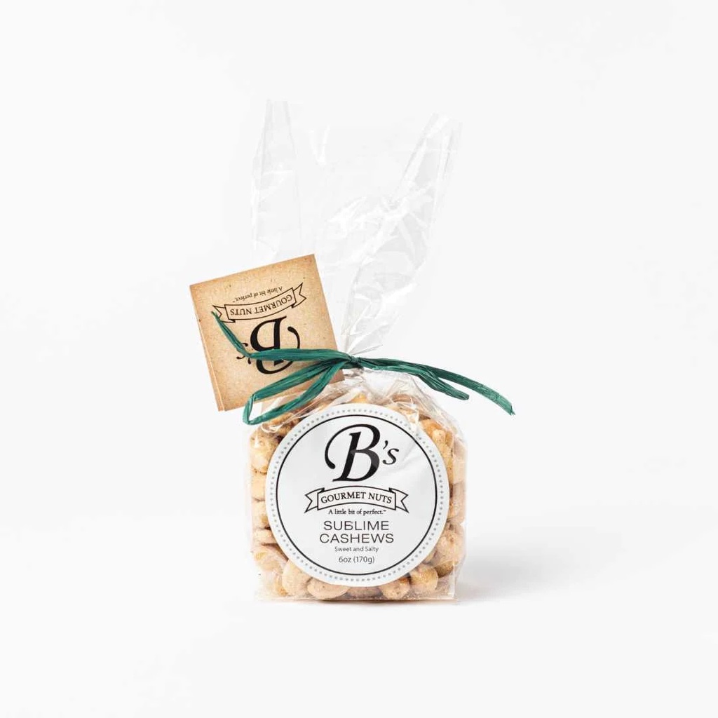 [21072] B's Sublime Cashews 10ct 6oz