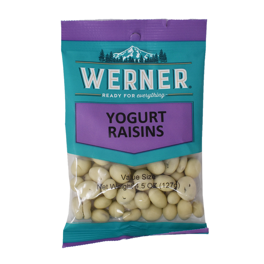 Werner Yogurt Raisins 6ct 4oz