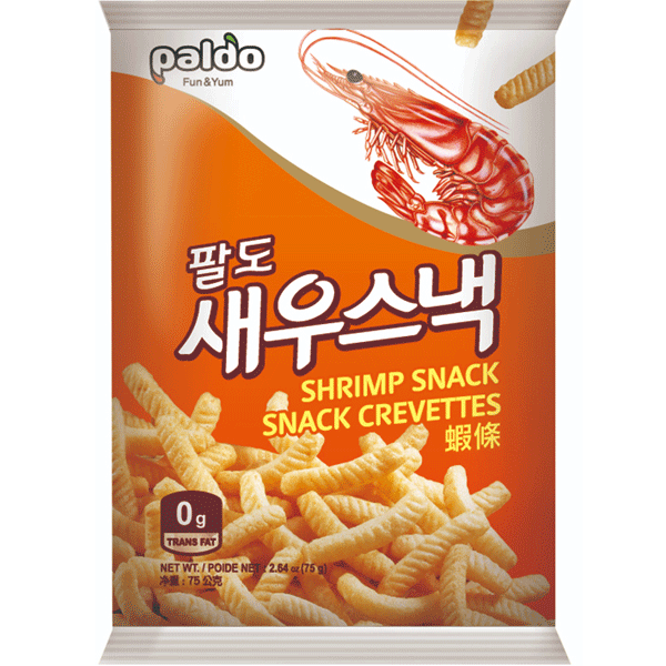 Paldo Shrimp Snack 20ct 75g