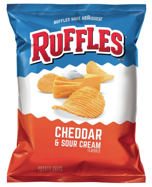 Ruffles Cheddar & Sour Cream XVL 24ct 2.12oz
