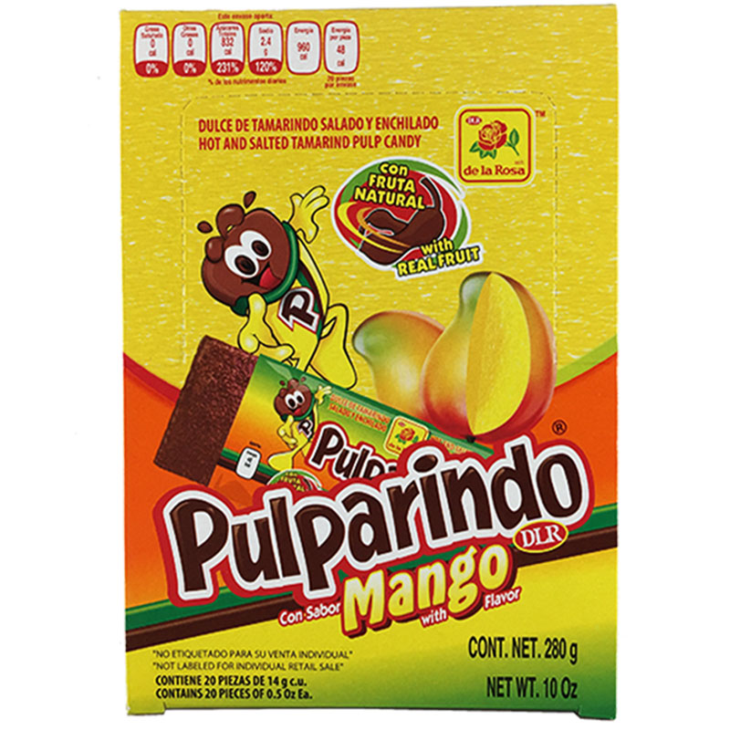 Pulparindo Mango 20 ct .5 oz
