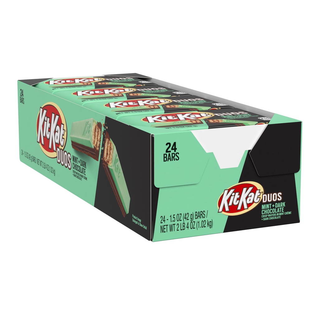 Kit Kat Duos Dark Mint 24ct 1.5oz