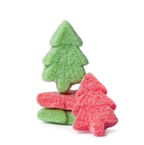 Vidal Glitter Christmas Trees Gummies 8.8lbs