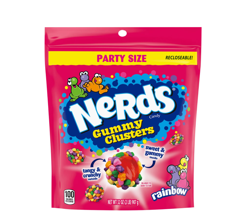 Nerds Gummy Cluster Fruity Tangy 32oz