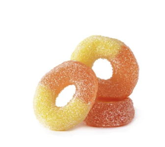 Clever Gummy Rings Peach 5lbs 