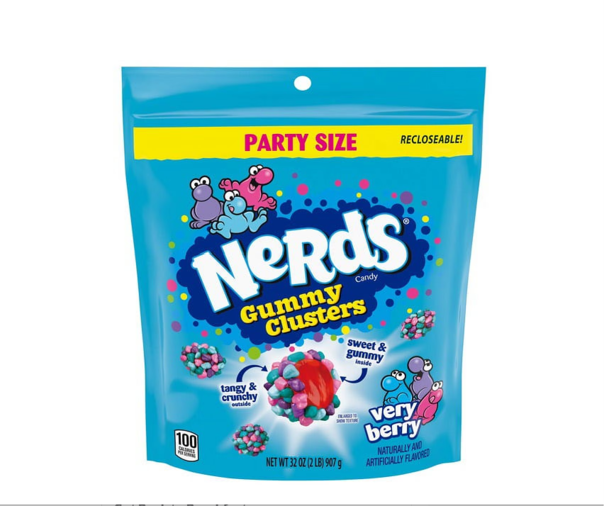 Nerds Gummy Cluster Very Berry 32oz