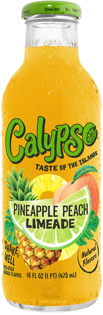 Calypso Pineapple Peach Limeade 12ct 16oz