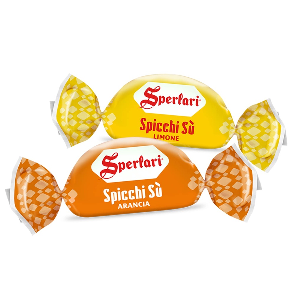 Sperlari Spicchi Citrus Orange & Lemon Hard Candy 2.2lb Bag