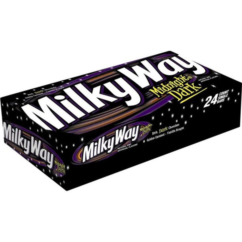 Milky Way Midnight Dark 24 ct 1.76 oz