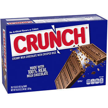 Nestle Crunch Bar 36 ct 1.55 oz