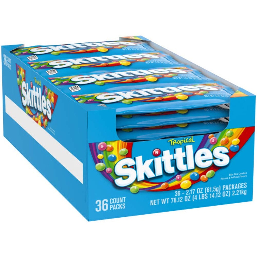 Skittles Tropical 36 ct 2.17 oz
