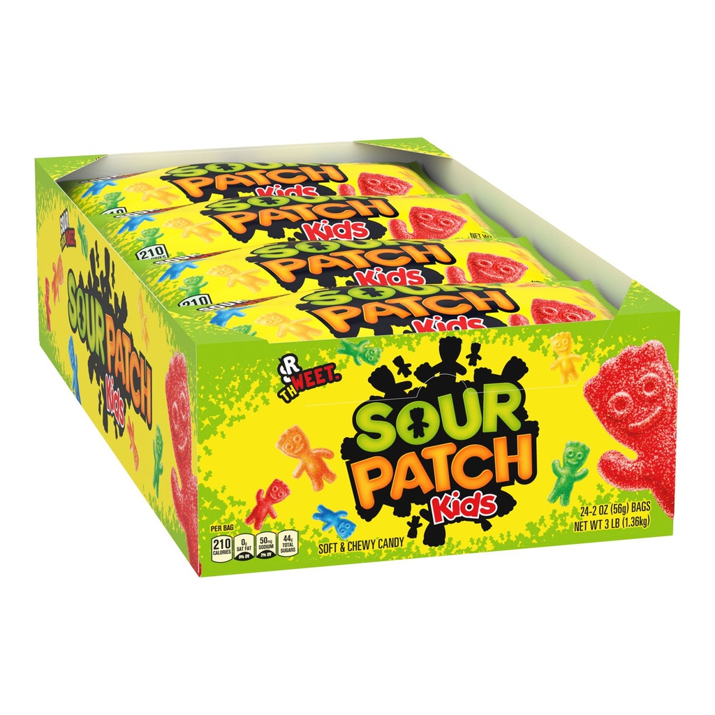 Sour Patch Kids Pouch 24 ct 2 oz