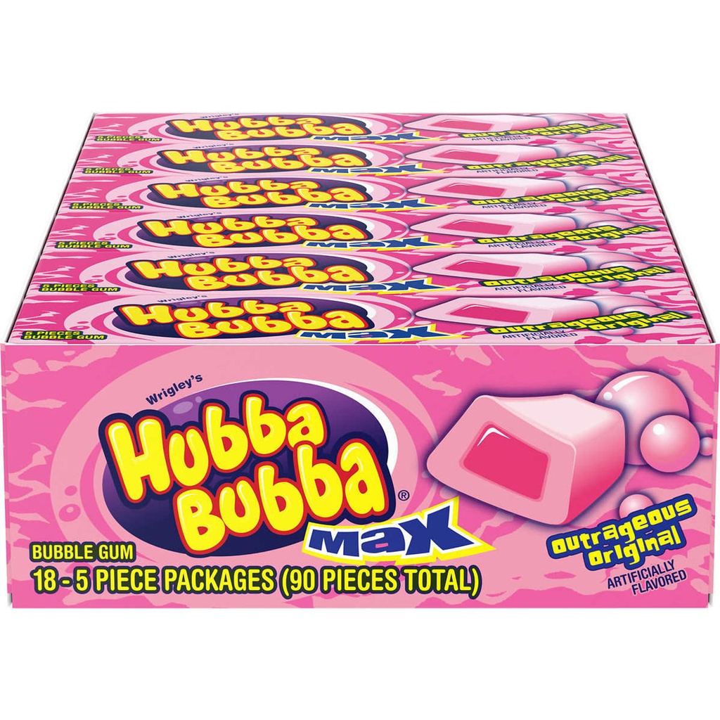 Hubba Bubba Original 18 ct 5 pcs