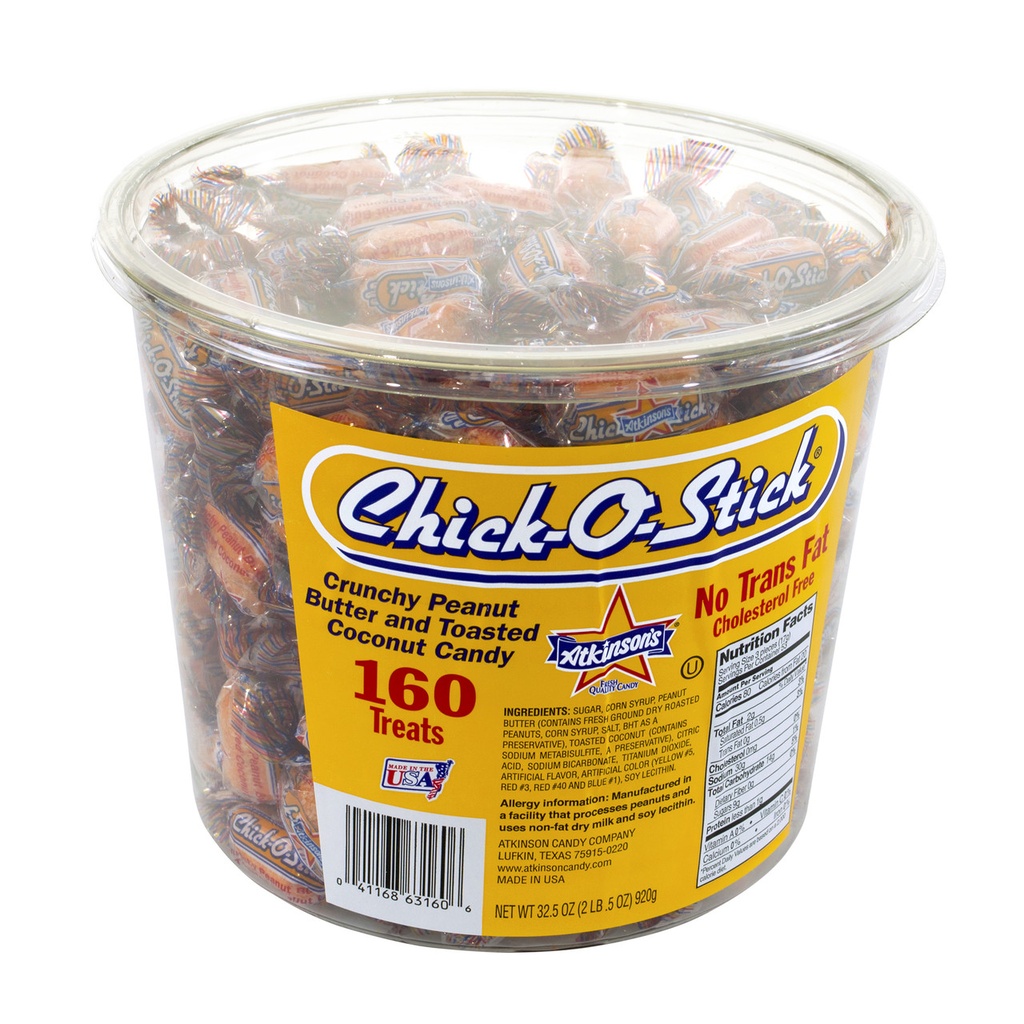 Chick-O-Sticks Bite Size Tub 160 ct