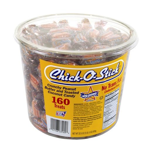 [13210] Chick-O-Sticks Bite Size Tub 160 ct