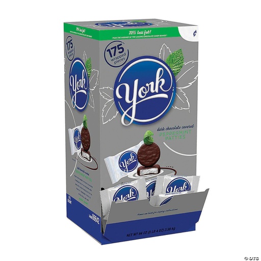 [13230] York Peppermint Patties 175 ct .48 oz