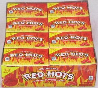 [13296] Ferrara Pan Red Hots 24 ct .9 oz