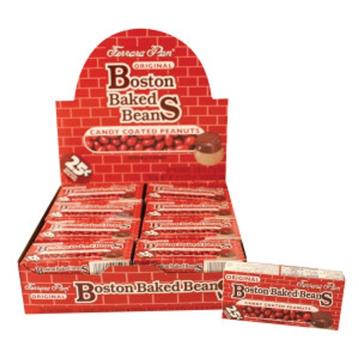 [13297] Ferrara Pan Boston Baked Bean 24 ct .75 oz