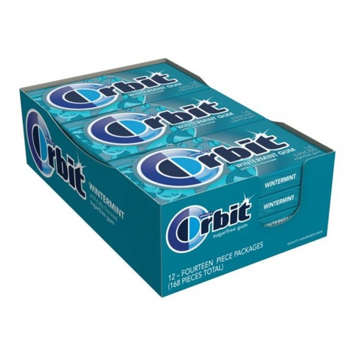 [14710] Orbit SF Wintermint 12ct 14 Stks