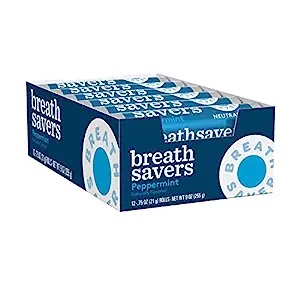 [16010] Breath Savers Peppermint 24 ct (2-12) .75 oz