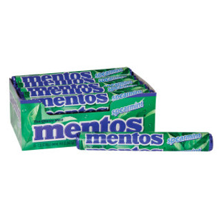 [16163] Mentos Spearmint Mints 2-15 ct 1.32 oz