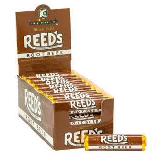 [16481] Reeds Root Beer Candy Roll 24ct 1oz