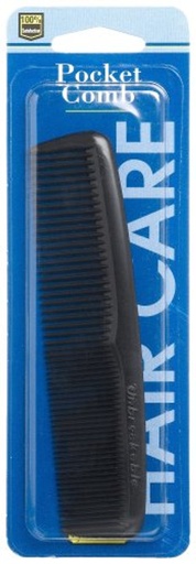 [18610] Pocket Comb Carded Peg 6ct