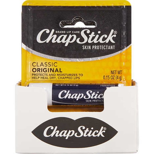 [18691] ChapStick Lip Balm Original Flavor 12 ct 0.15 oz