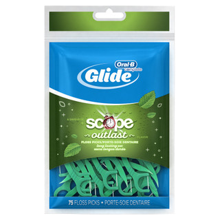 [18900] Oral B Glide Floss Picks 6pck 75ct