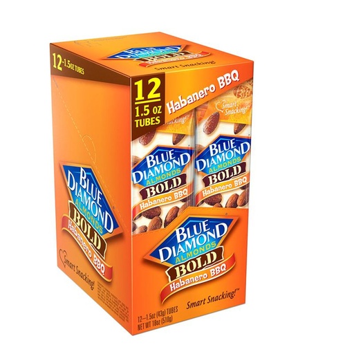 [21053] Blue Diamond Habanero BBQ 12 ct 1.5 oz