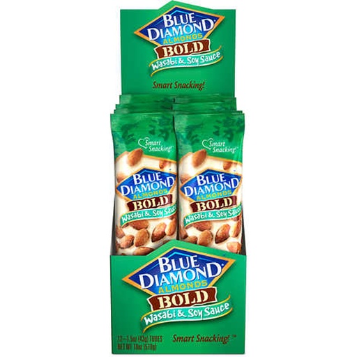 [21064] Blue Diamond Wasabi & Soy Sauce 12 ct 1.5 oz