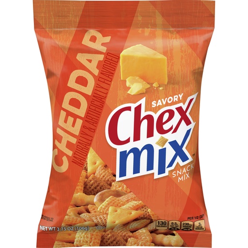 [21424] Chex Mix Cheddar Party Mix 24ct 1.7oz