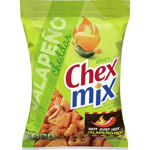 [21434] Chex Mix Jalapeno Cheddar 8 ct 3.75 oz