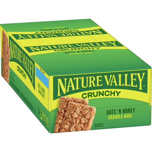 [21456] Nature Valley Crunchy Oats 'n Honey 18 ct 1.5 oz