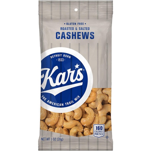 [21796] Kar's Salted Cashews 100 ct 1 oz