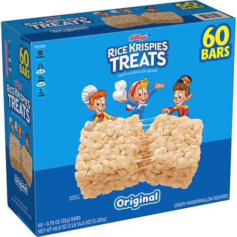 [13150] Rice Krispies Treats The Original 60ct 0.78 oz