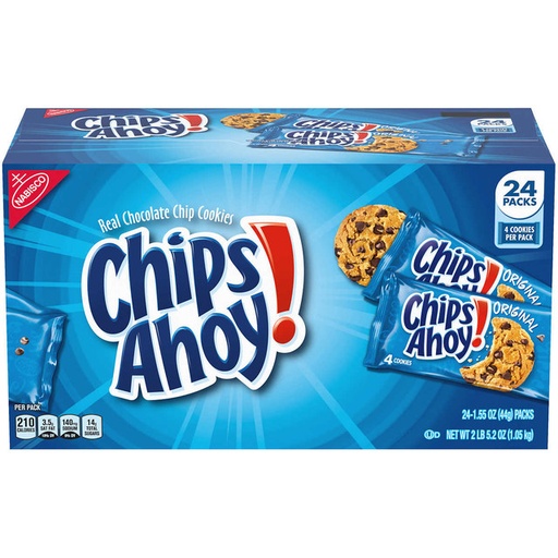 [21810] Nabisco Chips Ahoy 24ct 1.55 oz