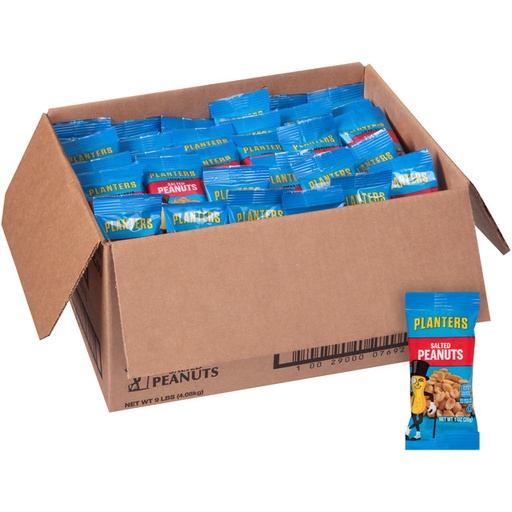 [21819] Planters Salted Peanuts 144 ct 2 oz
