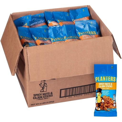 [21804] Planters Cajun Trail Mix 72 ct 2 oz