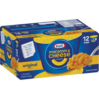 [21880] Kraft Mac & Cheese MW Bowls 12 ct 2.05oz