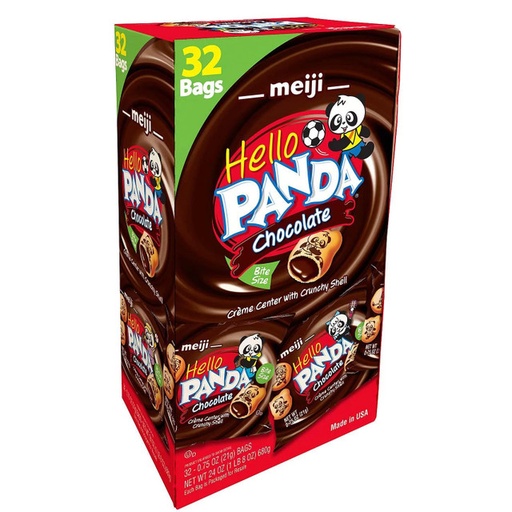 [22048] Hello Panda Chocolate Cookies 32ct .75oz