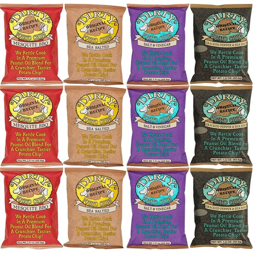 [21200] Dirty Chips Assorted 25ct 2oz