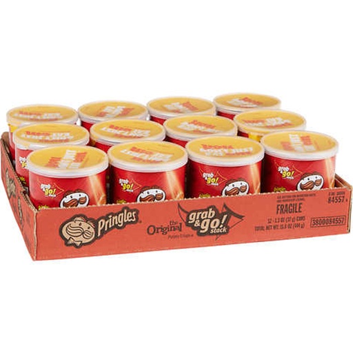 [22082] Pringles Original 12 ct 1.3 oz