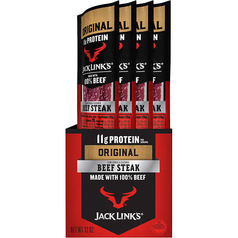 [22197] Jack Link's Premium Beef Steak Stick Original 12 ct 1 oz