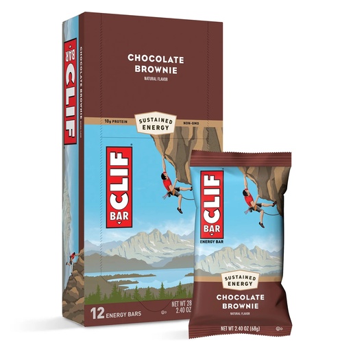 [22535] Clif Chocolate Brownie Bar 12 ct 2.4 oz