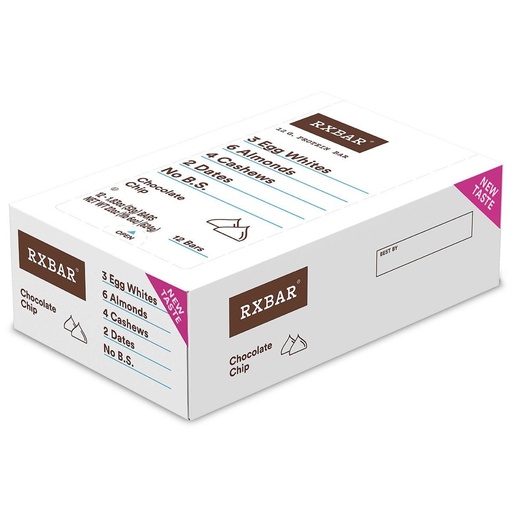 [22802] RXBAR Chocolate Chip 12 ct 1.83
